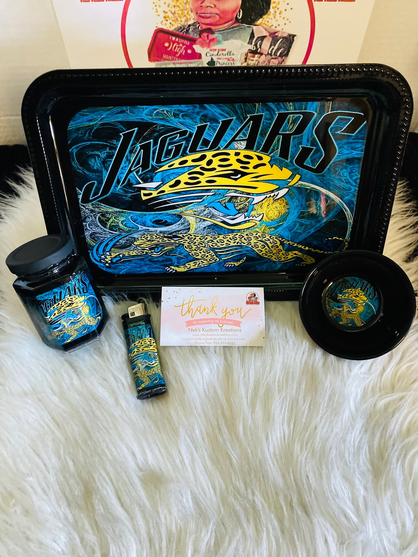 Jaguars 2 Customized Tray Gift Set