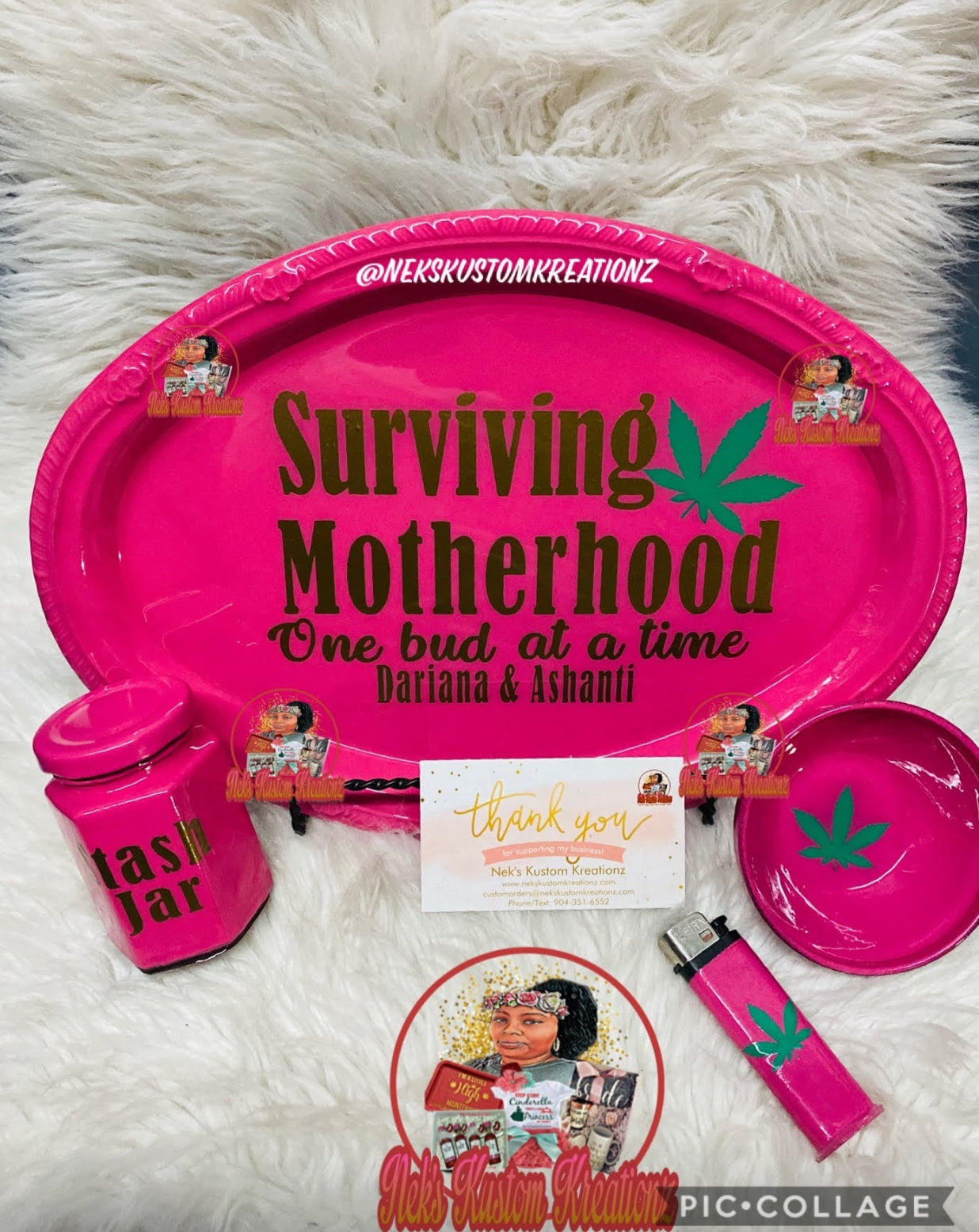 Customized Tray Gift Set – Personalized (Theme or Design if Your Choice)
