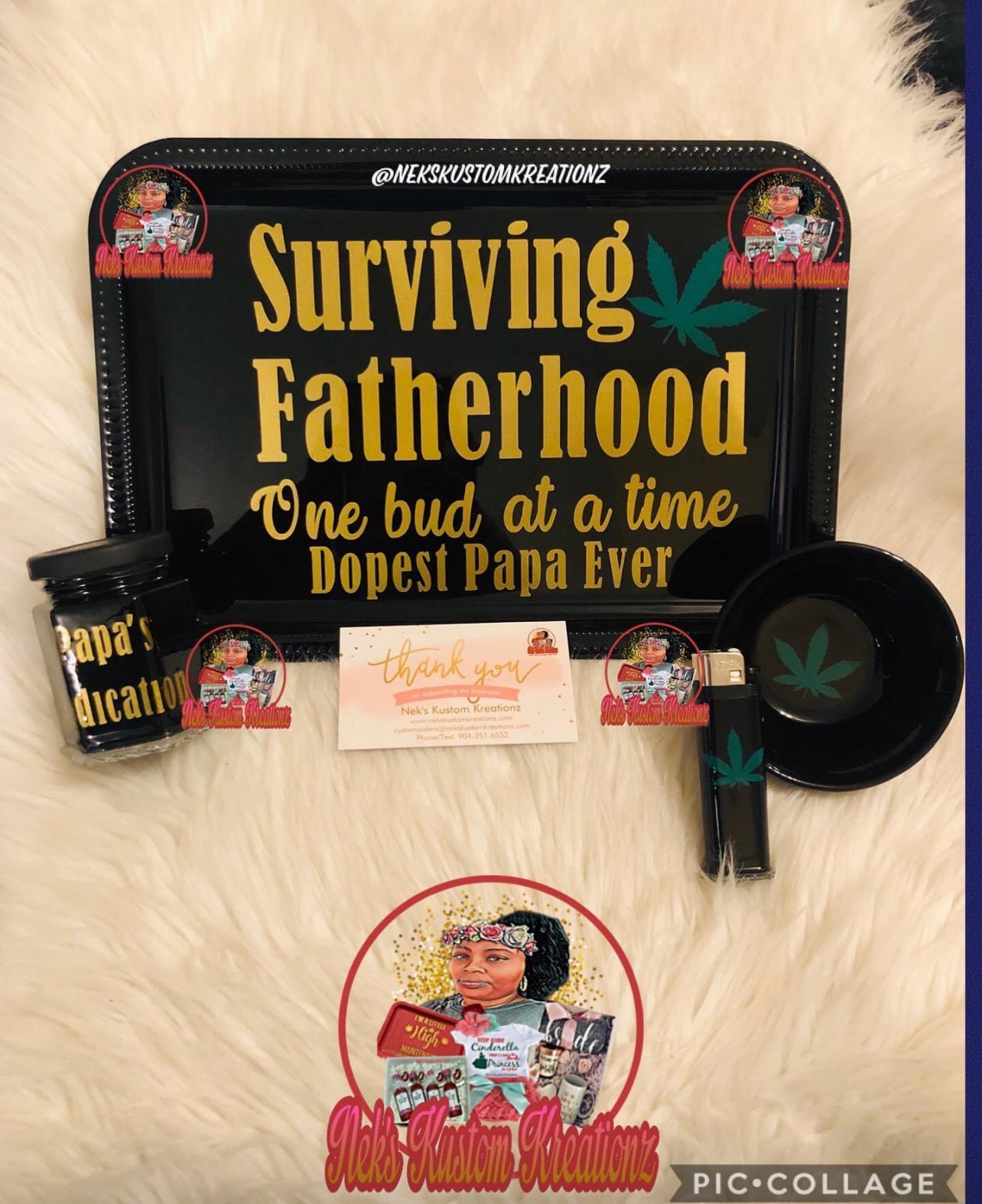 Customized Tray Gift Set – Personalized (Theme or Design if Your Choice)