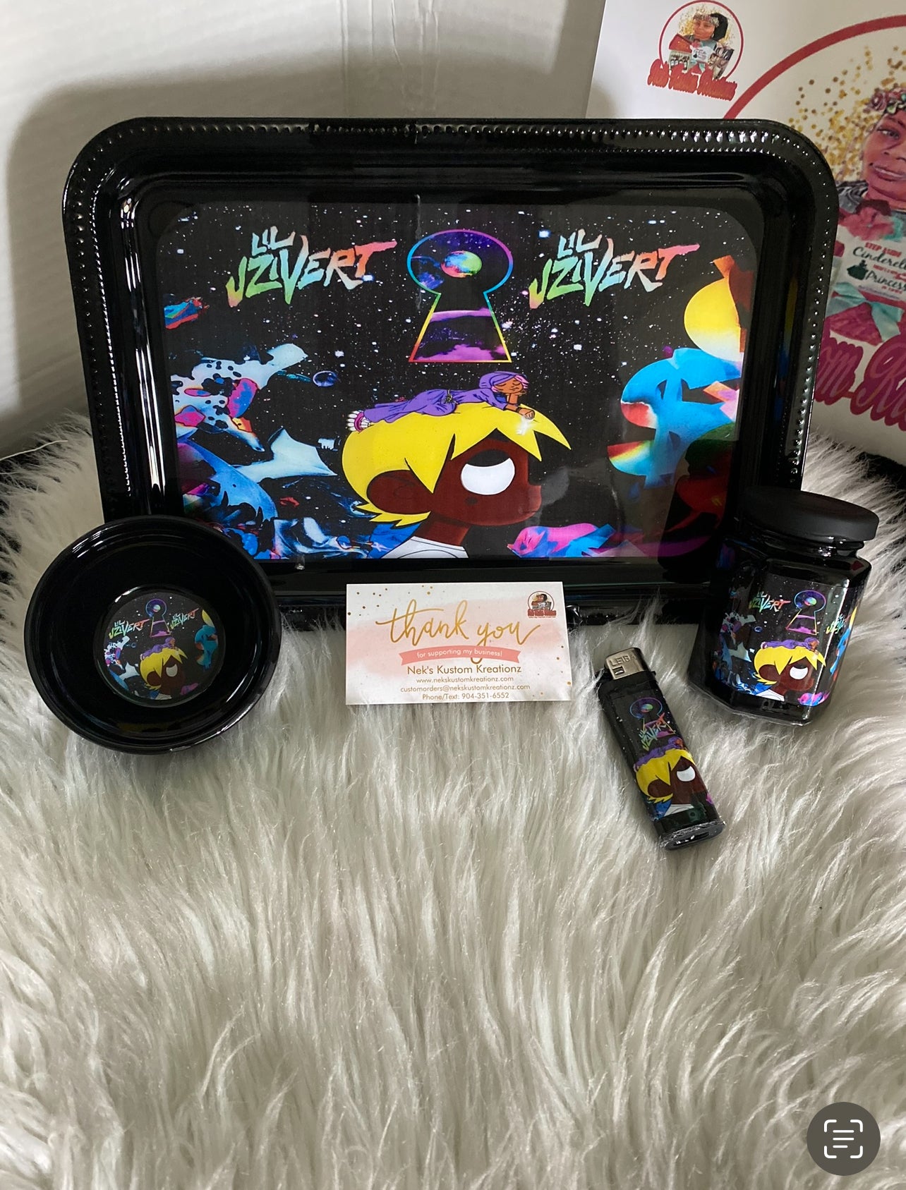 Customized Tray Gift Set – Personalized (Theme or Design if Your Choice)