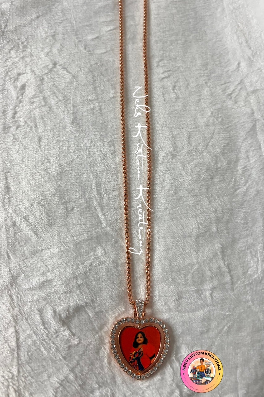 Double-Sided Memorial Necklace