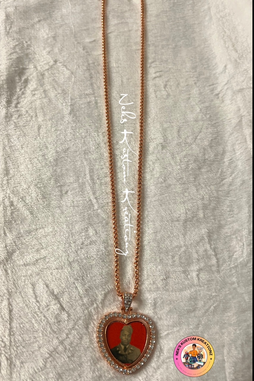Double-Sided Memorial Necklace