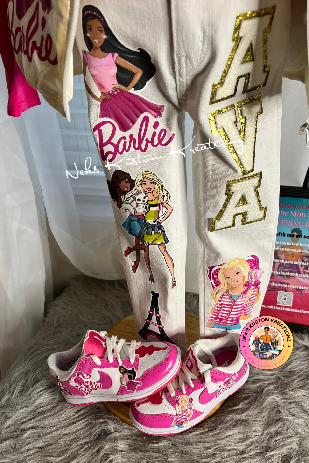 Custom Puffer Jacket Outfit Theme of Your Choice