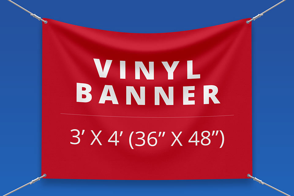Personalized Banner (3x3 up to 3x10)