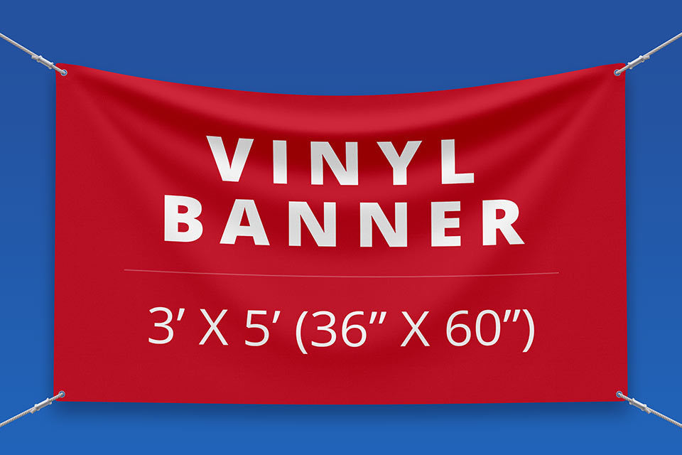 Personalized Banner (3x3 up to 3x10)