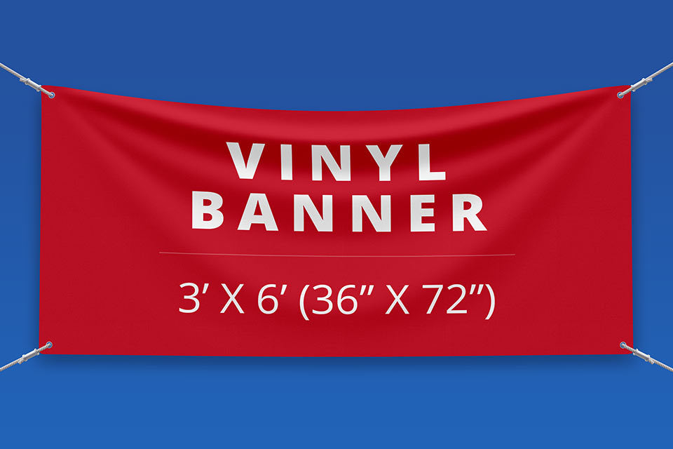 Personalized Banner (3x3 up to 3x10)