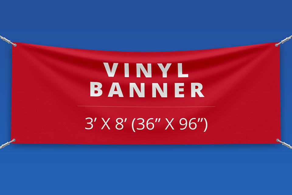 Personalized Banner (3x3 up to 3x10)