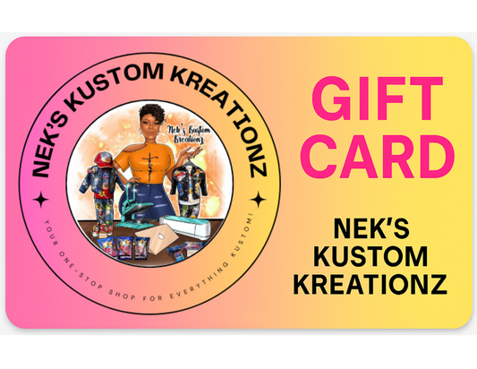 Neks Kustom Kreationz Gift Card