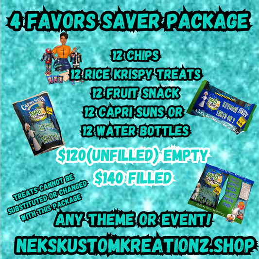 4 Favor Saver Package