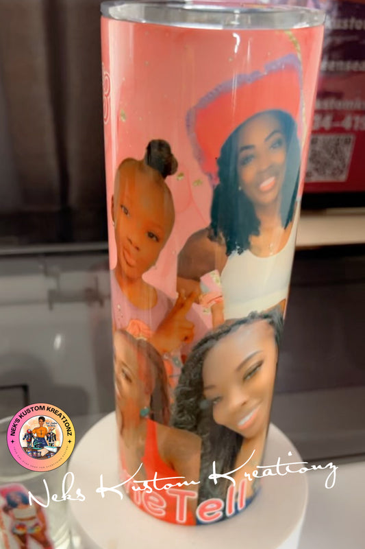 Personalized 20 oz. Tumbler (design of your choice)