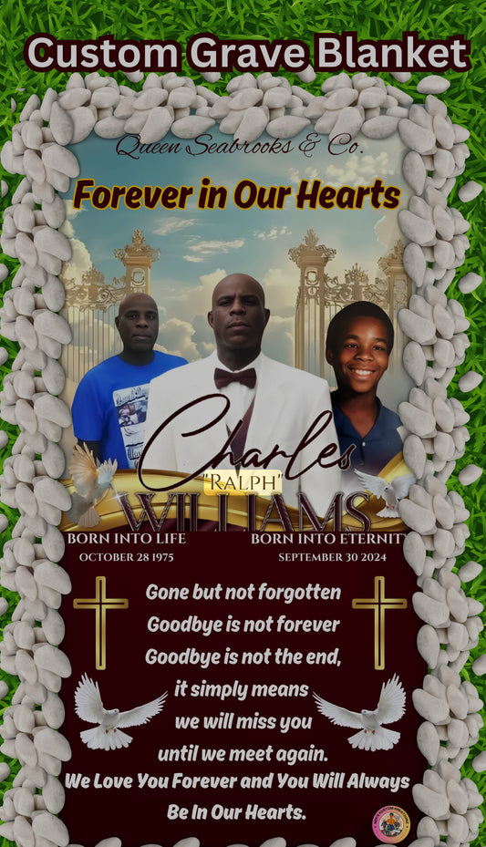 Memorial Grave Blanket