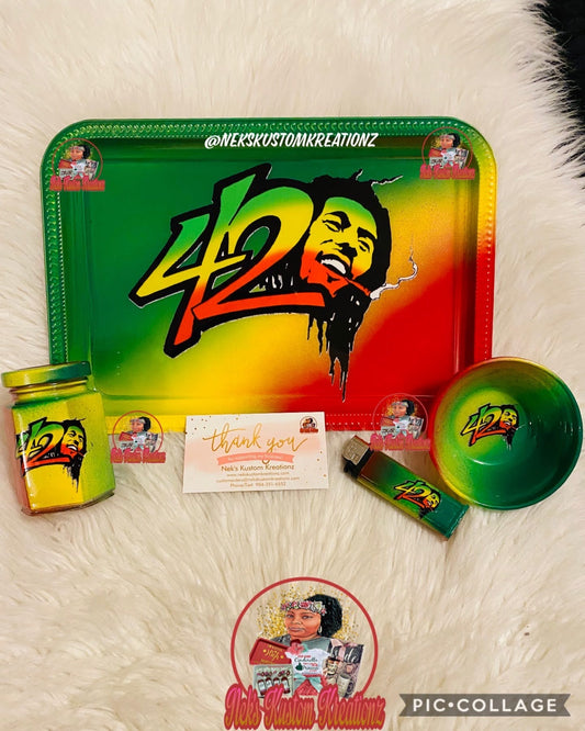 Bob Marley Customized Tray Gift Set