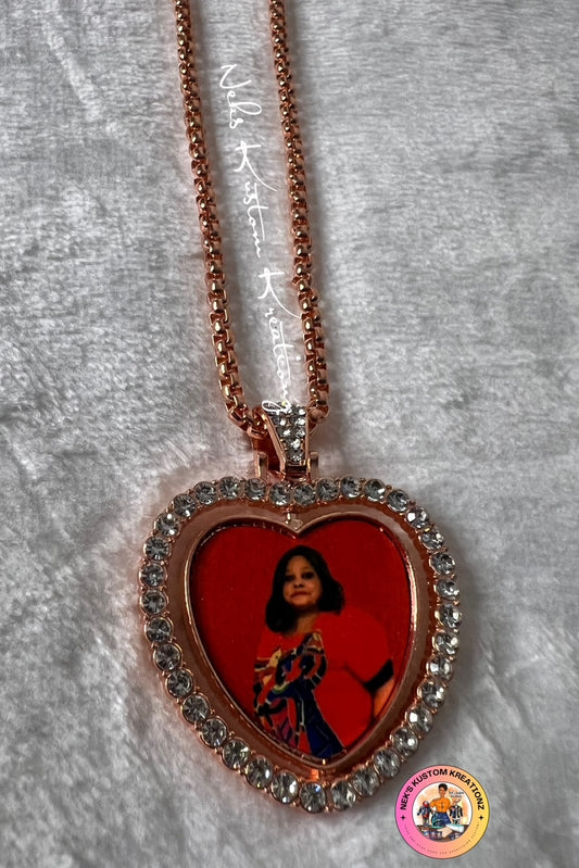 Double-Sided Memorial Necklace