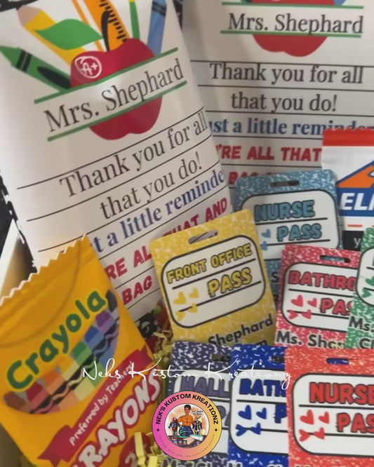 Teacher Appreciation Gift Box